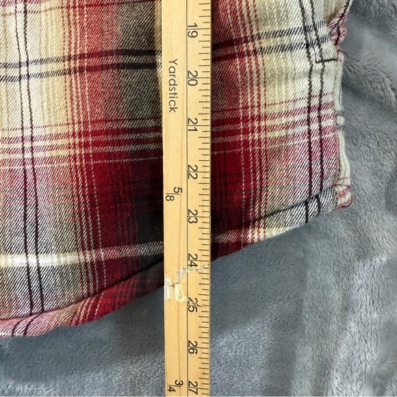 Legendary Outfitters Snap Button Up Plaid Flannel Quilted Jacket w/Pockets Small - Picture 11 of 11